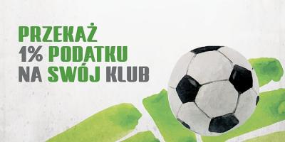 Przekaż 1% podatku na swój klub