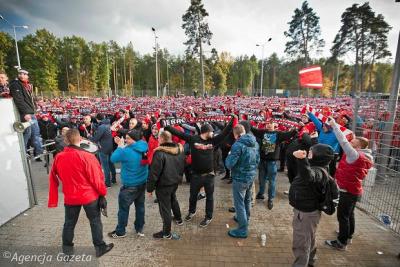 Mecz w Morągu bez kibiców Widzewa?